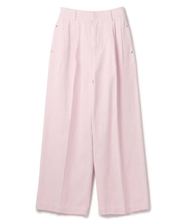 uncrave 【ご好評につき追加生産】デニム パンツ（uncrave WHITE） ライトピンク