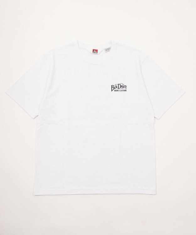 WEGO 【ユニセックス着用ITEM/MLサイズ展開】BENDAVISクラシックロゴT（SS） ホワイト