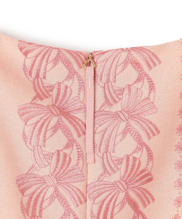 TOCCA 【洗える・消臭】RIBBON PARLOUR ドレス ピンク系