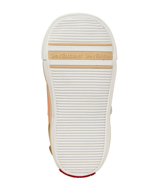 MIKI HOUSE HOT BISCUITS 【14-15cm】 顔ドン メッシュ素材 セカンド ベビーシューズ 黄