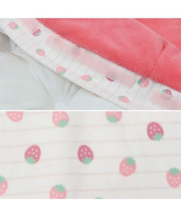 PET PARADISE ネット店限定 ペットパラダイス 春いちご クッション  M パステルピンク