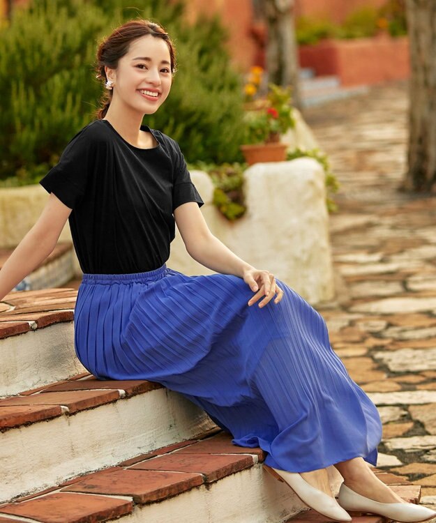 Tiaclasse 【洗える】バイオシルケットカットソープルオーバー ブラック