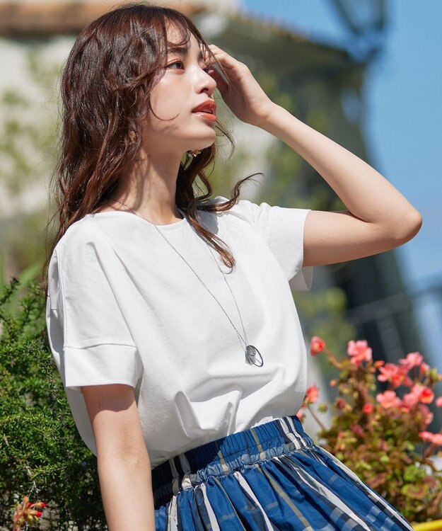 Tiaclasse 【洗える】バイオシルケットカットソープルオーバー オフホワイト