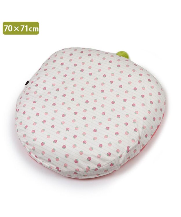 PET PARADISE ネット店限定 ペットパラダイス 春いちご クッション  M パステルピンク