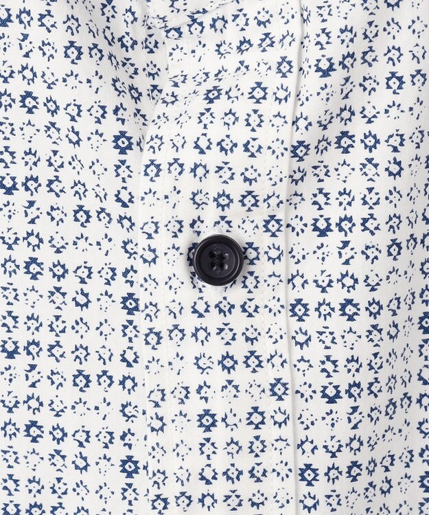 JOSEPH ABBOUD 【サスティナブル素材】テンセルプリント シャツ ホワイト系5