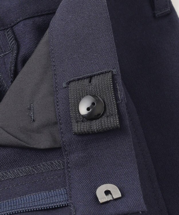 J.PRESS KIDS 【100-130㎝】ギャバタッサー ハーフパンツ ネイビー系