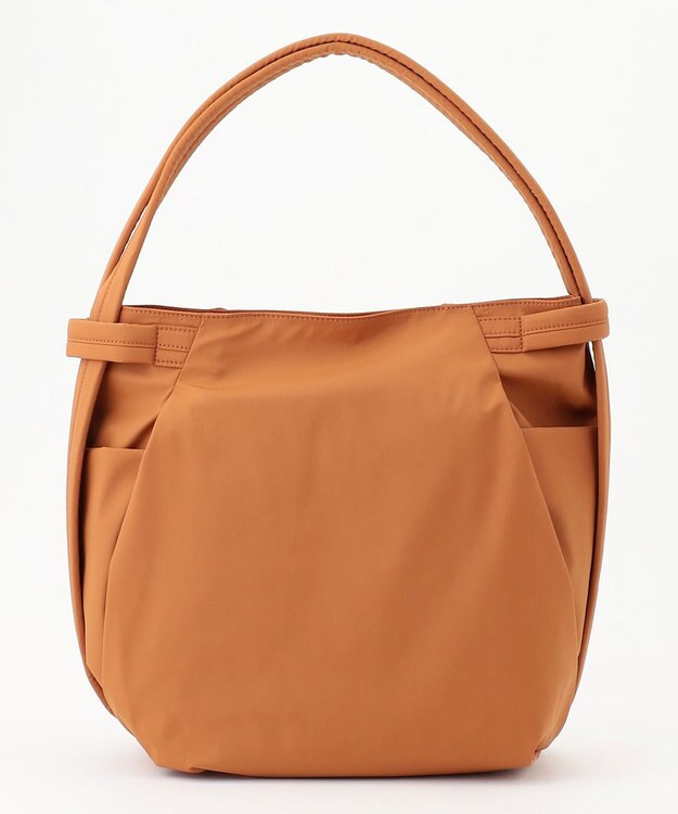 Y'SACCS 【ナイロンタフタ】トラベルショルダーリュック mini キャメル