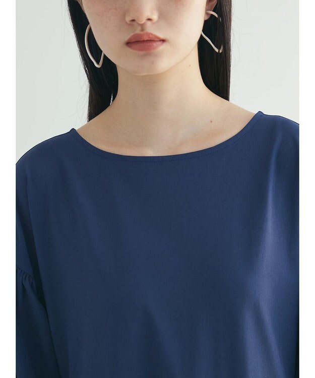 Green Parks armonia．２ｗａｙ袖ボリュームワンピース Navy