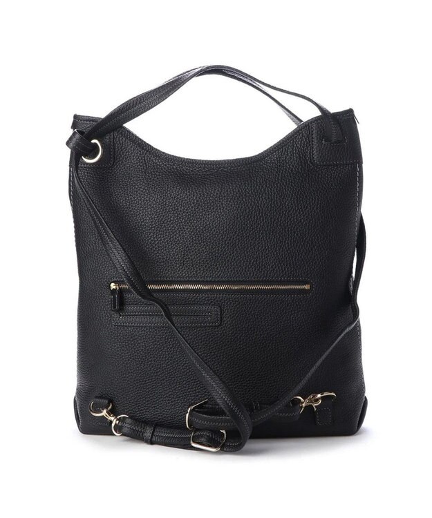 PELLE BORSA 3way リュック/ショルダー/クロスボディ Reinette レネット 4705 ブラック