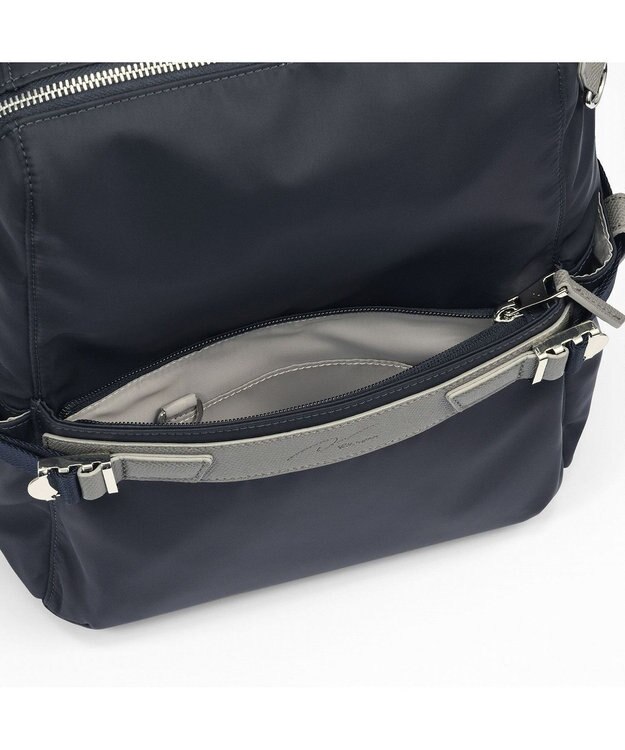 ACE BAGS & LUGGAGE W&.Day/Night リッカノーツ スクエアリュック A4サイズ 13.3インチPC収納 19161 ダブルアンドデイナイト ネイビー