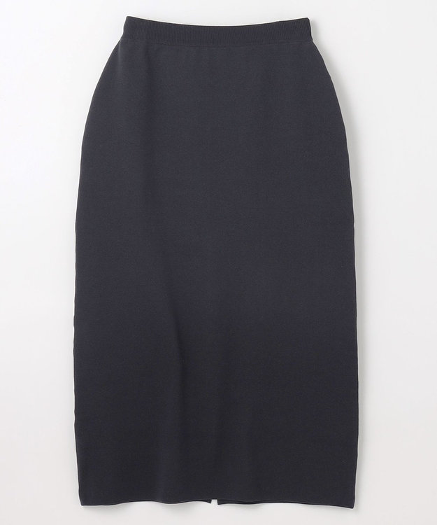 ANY ミラノリブニットスカート チャコール