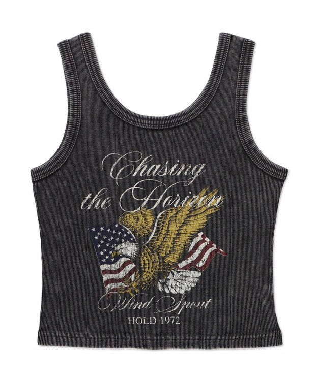 WEGO ヴィンテージウォッシュグラフィックタンク 柄1