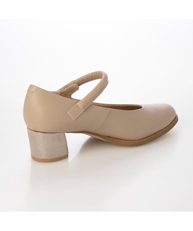 MODE ET JACOMO <D'ICI>ラウンドトゥストラップパンプス オーク