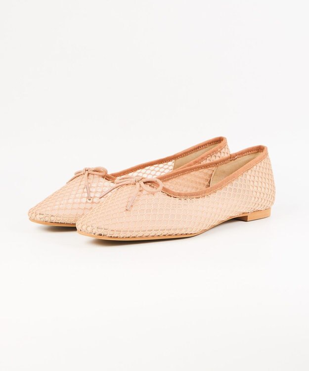 BONTRE 【MIONOTIS/ミオノティス】フィッシュネットバレエシューズ/50113 ベージュ