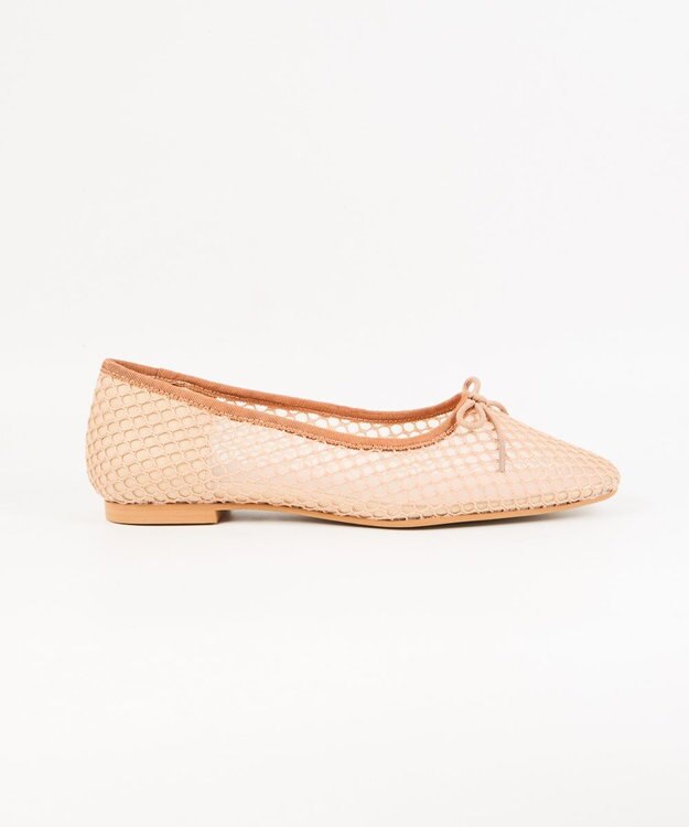 BONTRE 【MIONOTIS/ミオノティス】フィッシュネットバレエシューズ/50113 ベージュ