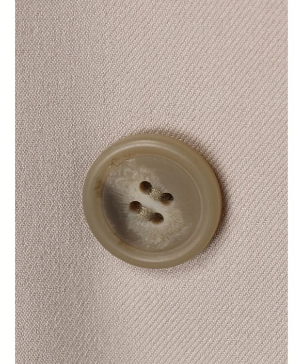 earth music&ecology ノーカラージレ Beige