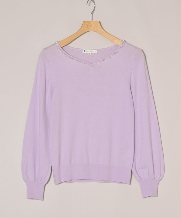 ONWARD Reuse Park 【組曲】ニット秋冬 パープル