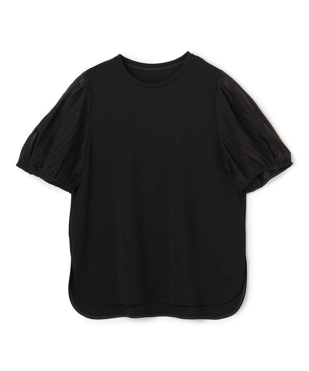 UNFILO BEAUTY FORM-T タックスリーブ Tシャツ ブラック