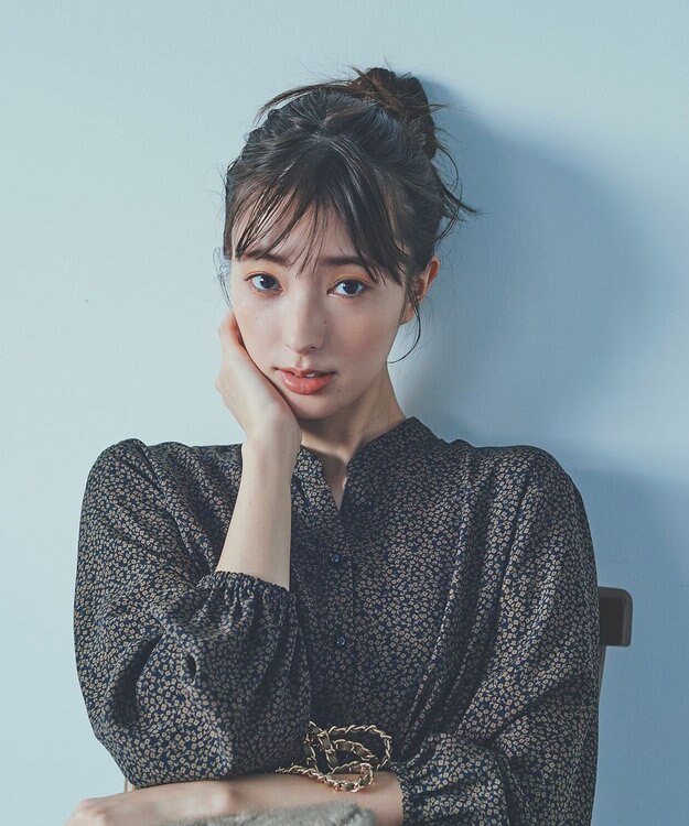 ANY 【洗濯機可能/ウエストゴム】ウエストギャザー ワンピース フラワー