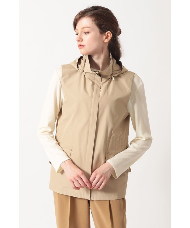 DAKS リバーシブル ハウスチェックベスト ベージュ