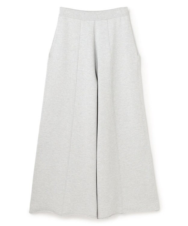 uncrave スウェットライクニット パンツ TOPグレー