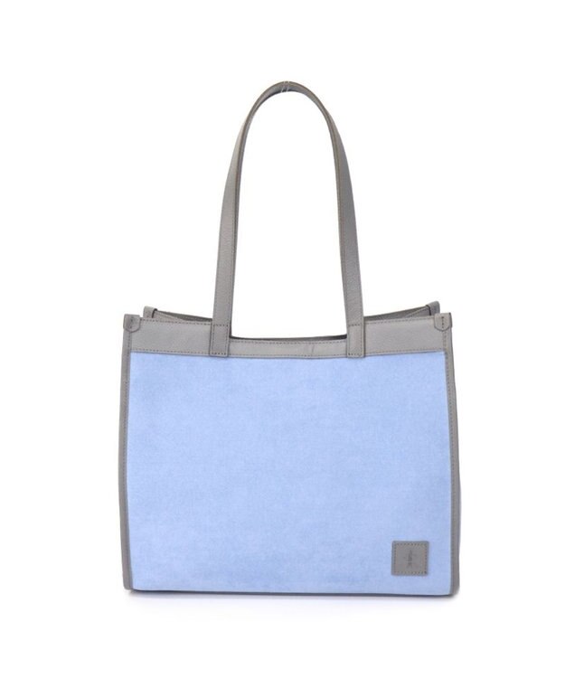 Regalo Felice 【水に強いスエード調生地】トート / REGALO SAX(サックス×グレー)