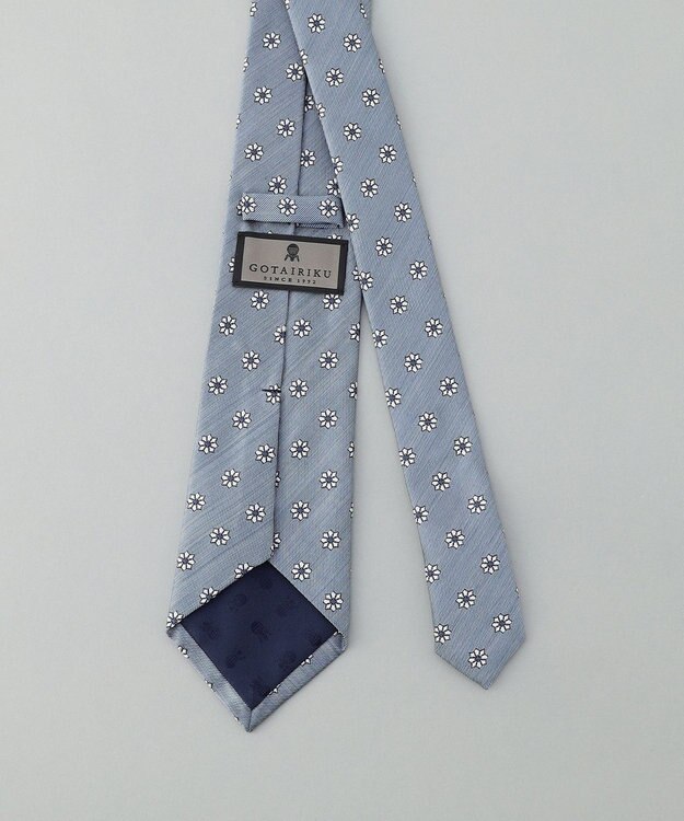 GOTAIRIKU GOTAIRIKU別注【日本製】シルク ネクタイ_小紋柄 スカイブルー系8
