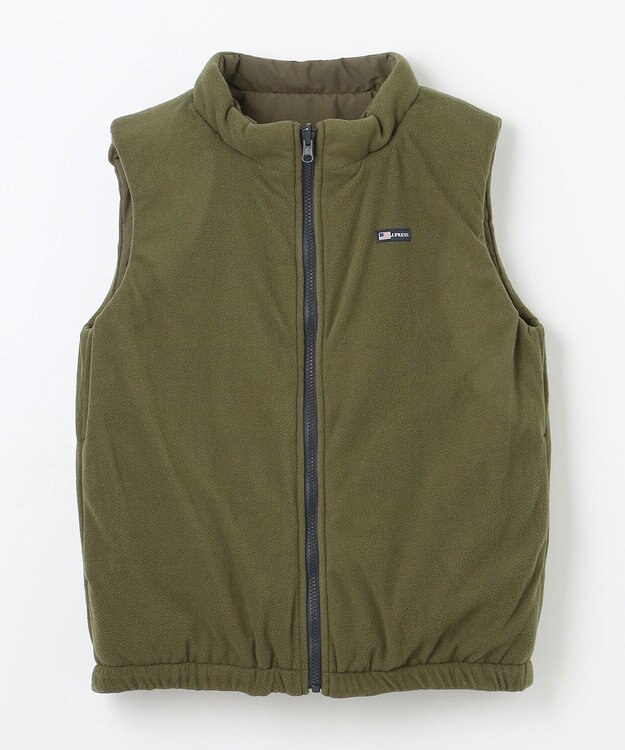 J.PRESS KIDS 【140-170cm】リバーシブル ベスト カーキ系
