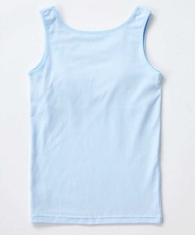 BEAMS SCHOOL カップ付タンクトップ サックス