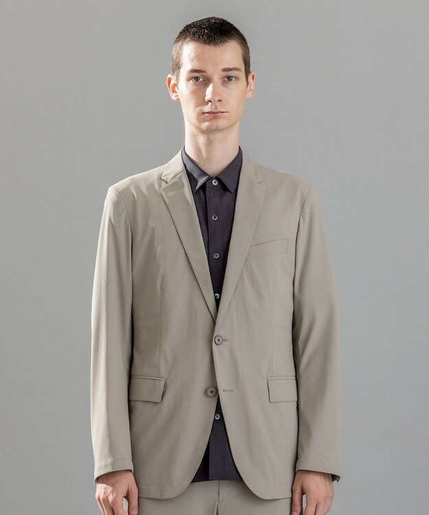 JOSEPH HOMME 新素材【ストレッチ】トリコソリッドストレッチ ジャケット ベージュ系