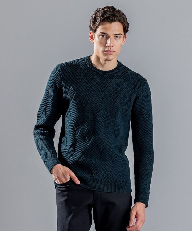 JOSEPH HOMME エコタック　クルーネックニット