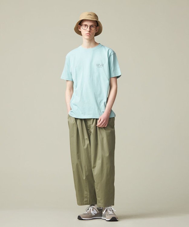 J.PRESS YORK STREET 【UNISEX】バギーフィットパンツ カーキ系