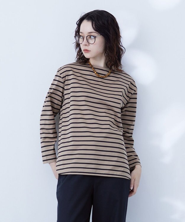 J.PRESS YORK STREET 【WOMEN】バスクTシャツ