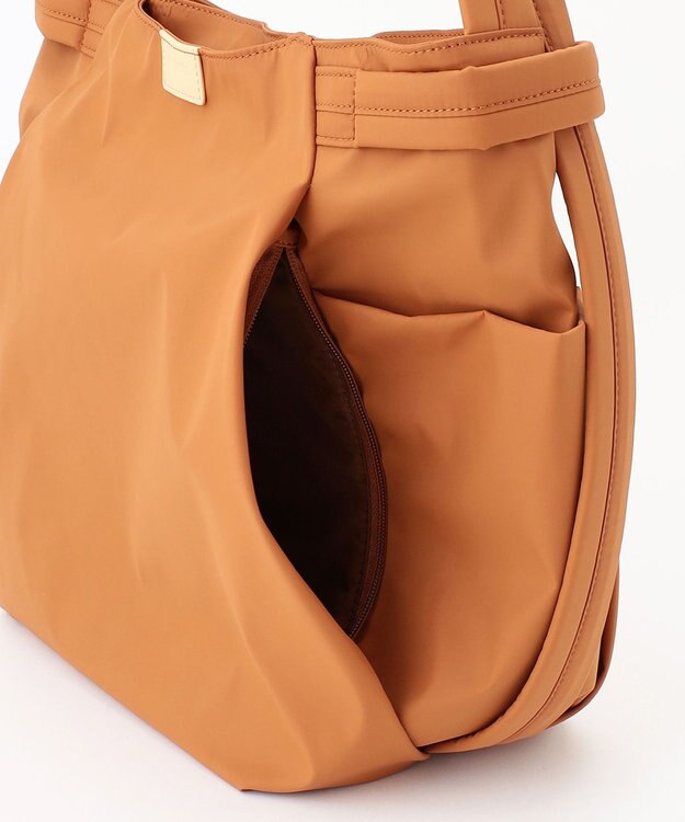 Y'SACCS 【ナイロンタフタ】トラベルショルダーリュック mini キャメル