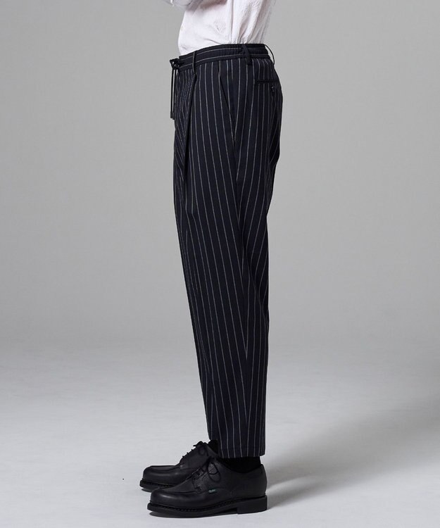 JOSEPH HOMME キャリーマンストレッチ ドロスト付テーパードパンツ   /   TEDDY CONVERTIBLE ネイビー系1