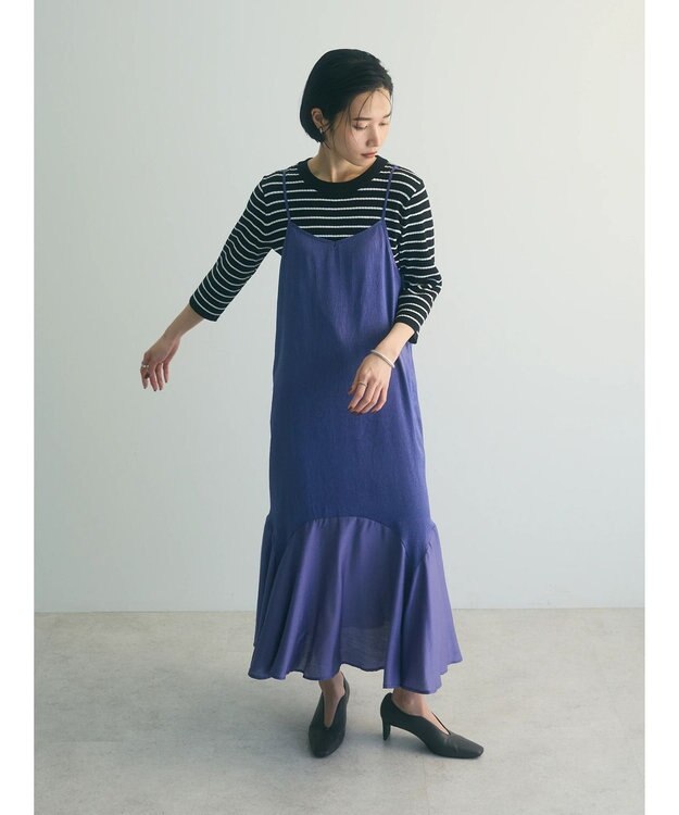 Green Parks ａ．マーメイドキャミワンピース Blue