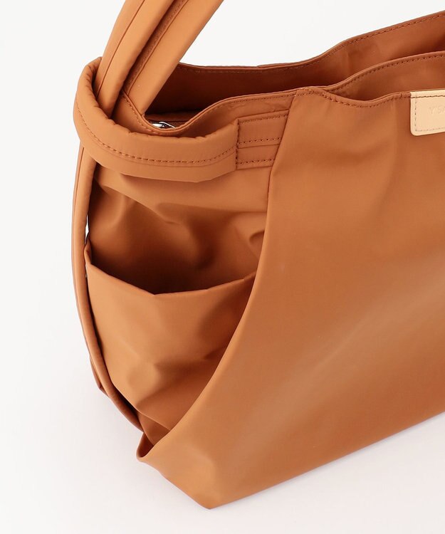 Y'SACCS 【ナイロンタフタ】トラベルショルダーリュック mini キャメル