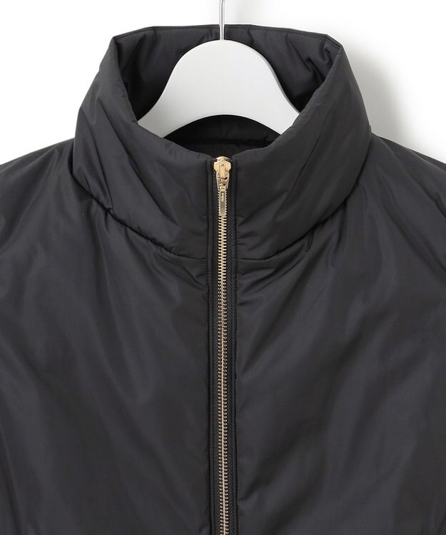 23区 S 【撥水加工/洗える】中綿 ショートパディング ベスト ブラック系