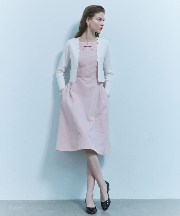 TOCCA 【洗える】SCALLOP ボレロ オフ