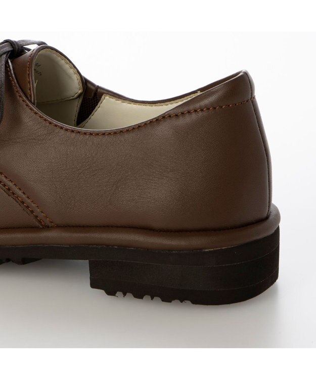 ing <ing>【サスティナブル】ボリュームソールレースアップシューズ ダークブラウン