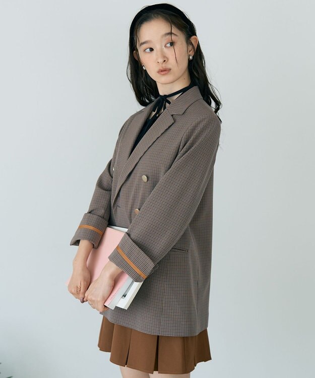 earth music&ecology テーラードジャケット Check