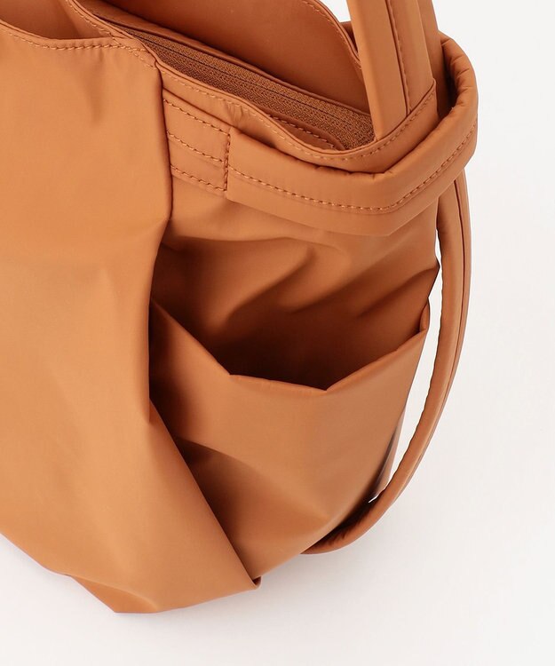 Y'SACCS 【ナイロンタフタ】トラベルショルダーリュック mini キャメル