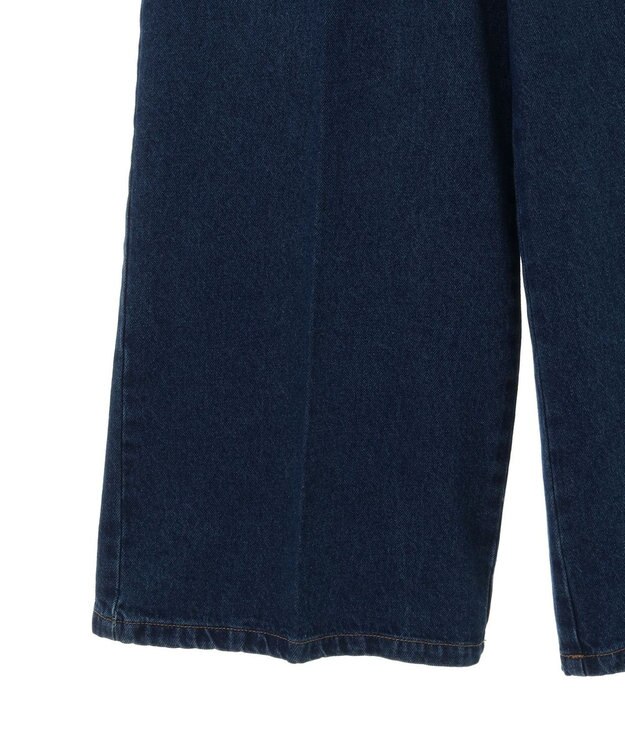 earth music&ecology フロントジップデニムパンツ Medium Indigo