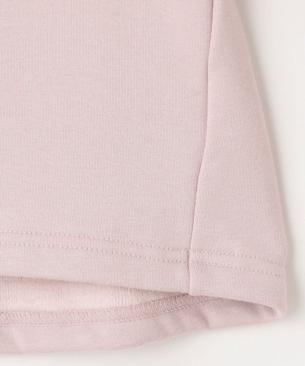 ANY KIDS 裏シャギー アップリケ トレーナー ミルクティー×カップケーキ