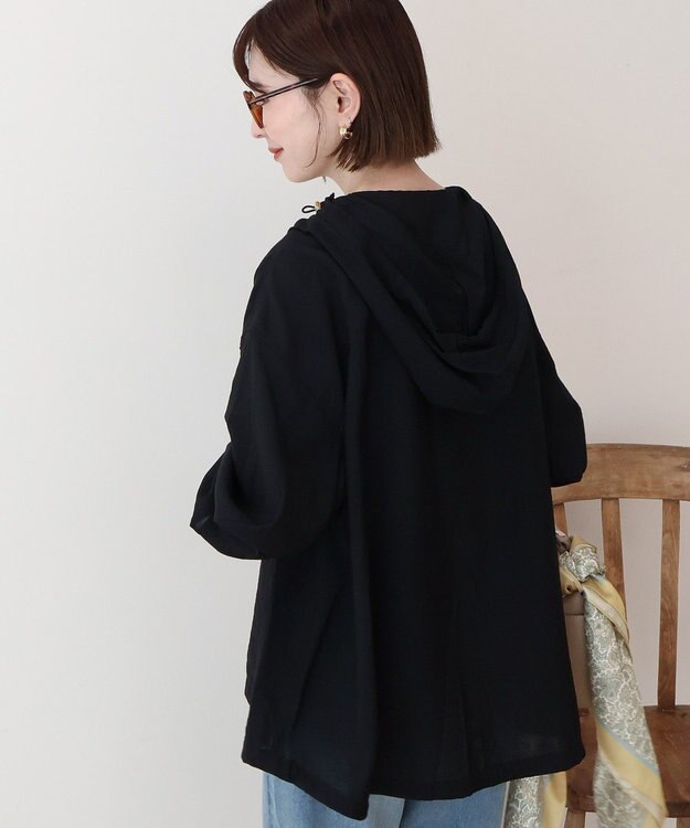 AMERICAN HOLIC フーディーシアーブルゾン Dark Navy