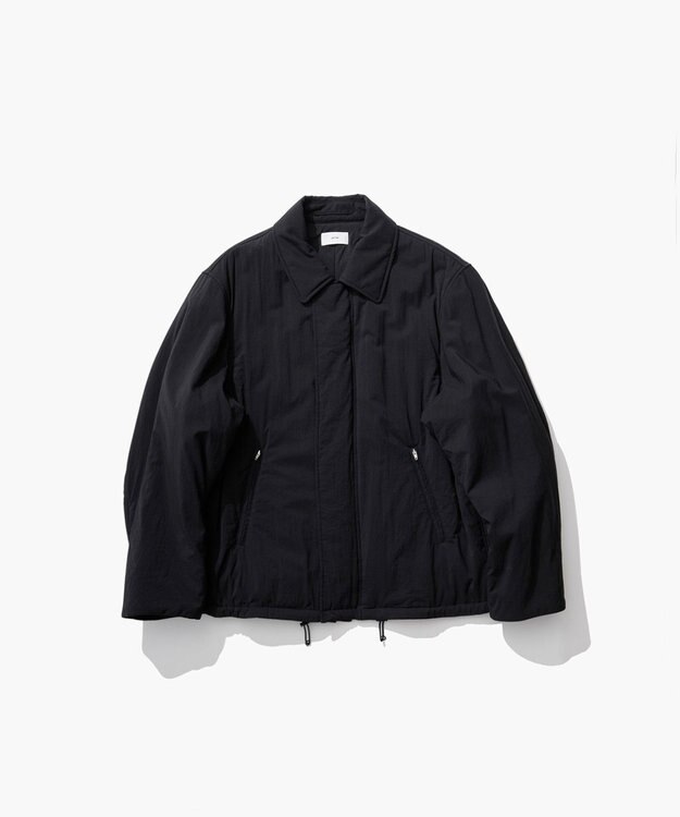 ATON MAT AIRY NYLON | ハリントンジャケット - UNISEX BLACK