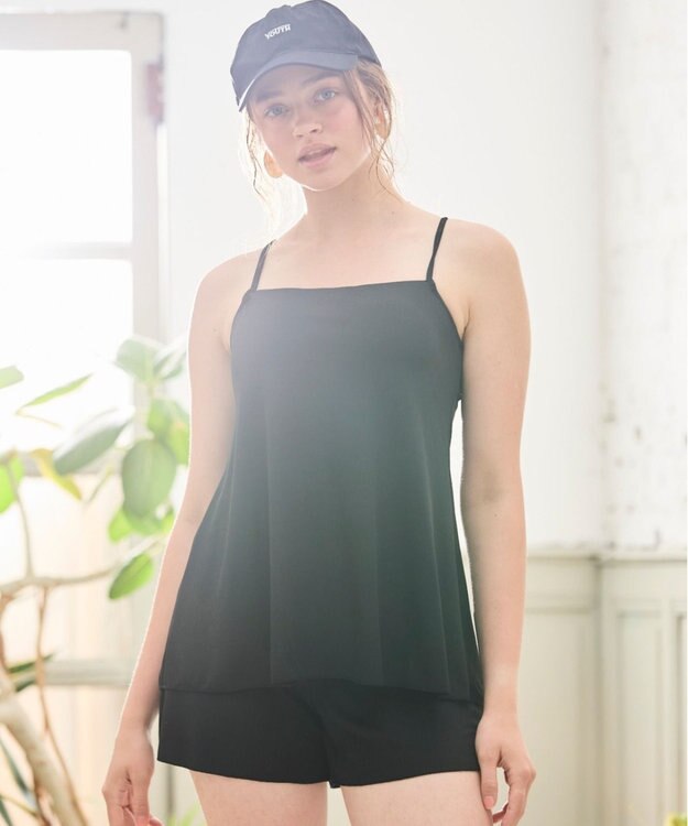 San-ai Resort（三愛水着楽園） 【新色ブルー入荷】WEB限定 3点セット水着　9M・11L　【San-ai Resort（サンアイリゾート）】 ブラック