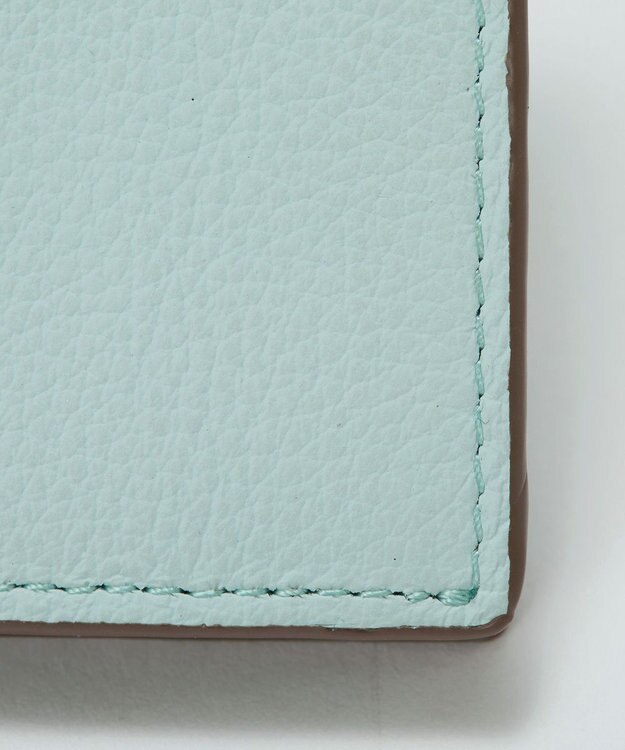 TOPKAPI 【TREASURE TOPKAPI】ソフトレザー ベルトデザイン 二つ折り財布 ペールブルー