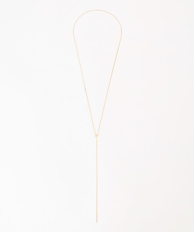 UNFILO ロングラリエット ゴールド