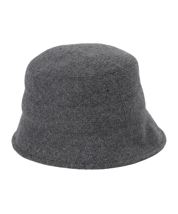 MOONBAT FURLA 【日本製】ドビー織ツイード 横ハギ ダウンクロッシェ／UV／抗菌防臭 ダークグレー